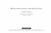 Psychology of Eating - Pearson Education · BrIEF COnTEnTS Chapter 1 Psychology of Eating: The Nexus of Nutrition, Brain, and Behavior 1 Chapter 2 Macronutrients and the Food We Eat