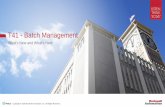 T41 - Batch Management - Rockwell Automation · Rockwell Automation’s portfolio is uniquely positioned to leverage multiple technologies and ... OVERVIEW. BENEFITS. Logix Designer