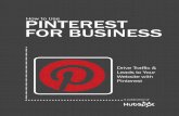 How to use PINTEREST FOR BUSINESS · Just like Twitter and google+, pinterest supports the usage of hashtags. users can use hashtags to tag their pins and make their content more