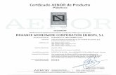  · cancelled, in accordance with Specific Rules RP 01.5 2016-06-01 2021-06-01 Asociación Española de Normalización y Certificación Génova, . Tel. 902 102 201 - BRITO Executive