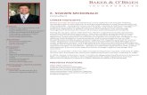 E. SHAWN MCDONALD - Baker & O'Brien · 2020-05-12 · E. SHAWN MCDONALD Consultant CAREER HIGHLIGHTS Shawn has over 25 years of experience in the upstream oil and gas industry, including