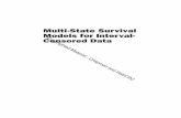 Multi-State Sur vival Models for Interval- Censored Data€¦ · 128. Statistical Analysis of Spatial and Spatio-Temporal Point Patterns, Third Edition Peter J. Diggle (2013) 129.