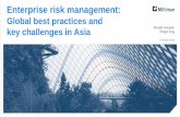Enterprise risk management · 2019-02-28 · Beyond an ever-changing landscape, the insurance industry faces increasingly complex business challenges and new risks. Insurers must