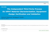 OIL & GAS The Independent Third Party Process for HPHT ... · for HPHT Material Characterization, Equipment Design Verification and Validation Mohsen Shavand, Ramgopal Thodla ...