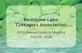Redstone Lake Cottagers Association RLCA AGM.pdf · REDSTONE LAKE COTTAGERS ASSOCIATION (the “Association”) *** EXEMPTION FROM AUDIT AND REVIEW ENGAGEMENT PROVISIONS WHEREAS the