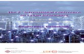 The 2nd International Conference on Urban Informatics Conference … · 2019-06-19 · The 𝟐𝒏𝒅 International Conference on Urban Informatics ( 24 – 26 June 2019 ) Prof.