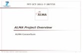 ALMA Project Overvie ALMA Public... · 2016-01-11 · FP7-ICT-2011-7-287733 – ALMA Project Overview 1 FP7-ICT-2011-7-287733 ALMA Project Overview ... 2-i s s u e V L IW 4-i s s