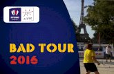 BaD Tour 2016 · 5.Une Communication large Par la LIFB Pour chacune des étapes, la Ligue se chargera d’une communication large : Avant les étapes • Courrier aux élus municipaux