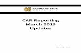 CAR Reporting March 2019 Updates - Kennesaw State University 2019.pdf · Kissflow solution for door access has been procured. Special Project for Door Access Control: Implementation