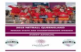 2018 NETBALL QUEENSLAND - Amazon S3€¦ · 1.1.1. The Nissan State Age Championships- Ipswich are conducted under the authority of Netball Queensland Ltd. (Netball Queensland) in