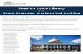 Session Laws Library - HeinOnline contact your sales representative, or contact our Marketing department at marketing@wshein.com or 800-828-7571. Session Laws Quick Locator To quickly