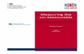 Measuring the Un Measurable - Search for Common Ground · Measuring the Un-Measurable: Solutions to Measurement Challenges in Fragile and Conflict-affected Environments Purpose and