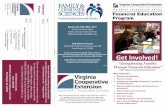 Get Involved! - Warren County · Get Involved! “Strengthening Families ... day in order to provide for themselves and their families. Virginia LifeSmarts A quiz bowl competition