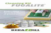 Cleaning Kit - Cymat Building · Cleaning Kit 1 2 Addition of Fuga-Wash Eco to the cleaning water Recommended dosage: 1 measuring cap for every 5 litres of water. ... KERAKOLL Spa