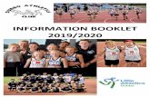 INFORMATION BOOKLET 2019/2020dubboathletics.org.au/wp-content/uploads/sites/61/... · endeavours to improve your health, fitness, performance and skills. For parents and carers, we