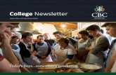 College Newsletter - Home - CBC Fremantleweb.cbcfremantle.wa.edu.au/.../week-1-term-2-2016v2.pdf · 2016-09-19 · College Newsletter Week 1 Term 2 Friday 29 April 2016 Today’s