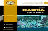 HAWCA Annual Report 2017 · Women Protection Center 10 Precious Lives 11 Legal Aid Center for Women Victims of Violence (Mazar) 14 Legal Aid Center for Women Victims of Violence (Nangarhar)