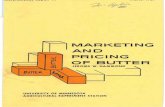 MARKETING AND PRICING OF BUTTER - Dairy MarketsMARKETING AND PRICING OF BUTTER ,,"0" w. "'~ From farmer to consumer, the total marketing margin for butter was 21.4 cents per pound