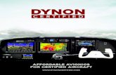 THAT CHANGES NOW! - Dynon Avionics · 2019-08-06 · Dynoncertified.com 19825 141st PL. NE, Woodinville, WA 98072 SkyView HDX Features and Benefits Dynon Certified panels feature