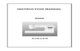 INSTRUCTION MANUAL 9960 - ecx.images-amazon.comecx.images-amazon.com/images/I/B1VFmxaaeoS.pdf · INSTRUCTION MANUAL This sewing machine is intended for household use. This sewing