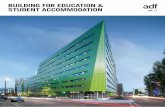 BUILDING FOR EDUCATION & adf STUDENT ......Building for education & student accommodation supplement 4 Industry news and comment 14 20 26 Middlesex University, Hendon, London Middlesex