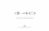 Technical specifications - Lagoon Catamaran · 2020-02-12 · Technical specifications . LAGOON Inventory 40 December 2019 . Not contractual document Page 2 on 18 ... NORTH AMERICAN