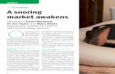 Candesic A snoring market awakensA snoring market awakens Candesic’s Floris Wentholt, Dr Joe Taylor and Marc Kitten explore the market for CPAP in obstructive sleep apnoea Candesic