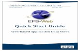 Quick Start Guide Start Guide WebADS.pdfQuick Start Guide EFS-Web Web-based ADS Quick Start Guide 4 • Submissions under a Secrecy Order may not be filed electronically. Warning: