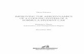 IMPROVING THE AERODYNAMICS OF A COOLING SYSTEM OF A ... · Improving the aerodynamics of a cooling system of a Formula Student car Abstract Now days the aerodynamics is the last frontier