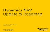 Dynamics NAV Update & Roadmap day 11... · Microsoft expect Dynamics NAV 2013 to drive their increase in SMB market share (3,000+ adds for 2012) Dynamics NAV Update & Roadmap Roadmap