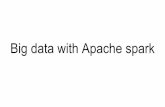 Big data with Apache spark - WUNCA · 2017-07-21 · - Apache spark architecture - Databricks community - Introduction to Big Data with Apache Spark บ าย - Apache Spark on Databricks