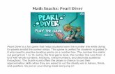 Math Snacks Pearl Diver - HippoCampus.orgPearl Diver is a fun game that helps students learn the number line while diving for pearls amidst the sunken ships. This game is perfect for