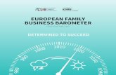 EUROPEAN FAMILY BUSINESS BAROMETER · FOURTH EDITION | 2015 DETERMINED TO SUCCEED. European Family Businesses (EFB) and KPMG have once again joined forces to deliver insights into