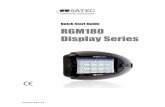 Quick Start Guide RGM180 Display Series - Satec …...measurement data will be displayed. The screen is touch activated. To display the Main Menu, press MENU 3 times. The Main Menu