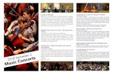 2018 Semester 2 lusic Concerts - Marist College Ashgrove · 2018 Semester 2 lusic Concerts Cathedral Concert - The Of St Stephen Thursday 9th August This concert provides an opportunity