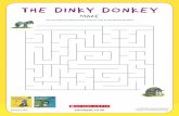 THE DINKY DONKEY...SCHOLASTIC and associated logos are trademarks and/or registered trademarks of REPRODUCIBLE scholastic.co.uk Scholastic Inc. Art © 2019 by Katz Cowley. THE DINKY