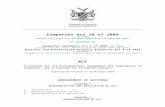 (2004...  · Web viewRepublic of Namibia 260 Annotated Statutes. Companies Act 28 of 2004. Schedule 1: Table B. Republic of Namibia . 232. Annotated Statutes. Companies Act 28 of