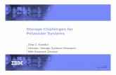 Storage Challenges for Petascale Systems · large-scale clusters •Supporting PERCS scale •GPFS •The PERCS UI will support: •Information collection: asset tracking, end-end
