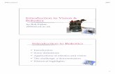 Introduction to Vision Robotics - University of the Aegean · Introduction to Vision & Robotics by Bob Fisher rbf@inf.ed.ac.uk Introduction to Robotics 9Introduction 9Some definitions