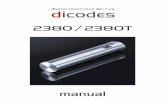 Manual 2380 page5 - dicodes-mods.com...If the display does not show 20°C even with colled down atomizer, it is recommeded to perform a manual calibration. Coil Resistance and Coil