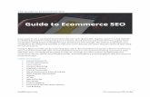 The Guide to Ecommerce SEO - · PDF file Site Speed Schema Markup Ecommerce Specific SEO Problems Link Building . GeoffKenyon.com The Ecommerce SEO Guide Keyword Research As with any