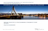 ROYAL PHILIPS: A SUSTAINABLE FINANCE CASE STUDY€¦ · Royal Philips: a sustainable ﬁnance case study November 2018 Willem Schramade Erasmus Platform for Sustainable Value Creation