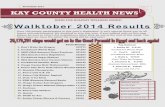Financial IDEAS FOR HOLIDAY WELLNESS INSIDE! Walktober ... · Walktober Results 1 Race Spotlight 2 Maintain, Don’t Gain 2 Recipe Round Up 3 Quote of the Month 4 Eat Healthy, Look