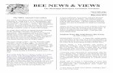 Bee News and Views - Mississippi State University · 2015-09-02 · BEE NEWS & VIEWS The Mississippi Beekeepers Association Newsletter JEFF HARRIS, Editor Phone: 662.325.2976 May-June