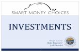 INVESTMENTS - Office of the Ohio Treasurertreasurer.ohio.gov/.../PowerPoints/Investments-SMCDirect.pdf · 2015-08-21 · Investments Brought to you by: Steps to Balancing a Portfolio