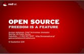Freedom is a Feature - media.govtech.netmedia.govtech.net/GOVTECH_WEBSITE/EVENTS/... · FORKING IS GREAT AND AWFUL A “nuclear option” for consensus failure. Everyone loses in