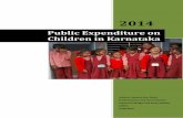 Public Expenditure on Children in Karnatakacbps.in/wp-content/uploads/Public-Expenditure-on-Children_KA.pdf · Public Expenditure on Children in Karnataka . PUBLIC EXPENDITURE ON