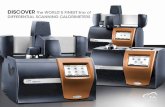 DISCOVER the WORLD’S FINEST DIFFERENTIAL SCANNING CALORIMETERS · 2000-08-31 · 3 xxxxxx xxxxxx TA Instruments invites you to experience the world’s finest line of Differential