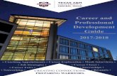 CAREER - Central Texas TAMU-CT...CAREER & PROFESSIONAL DEVELOPMENT 2017-2018 Texas A&M University-Central Texas Hours: 00m8: –5a. 00. m: p . . Monday-Friday Telephone: 254.519.5496