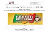 Summer Vibration 2018€¦ · MEDIATHEQUE DE SELESTAT 2, Espace Gilbert Estève 67604 SELESTAT Cedex Tél. 03.88.58.03.20 Fax 03.88.58.03.25  Summer Vibration 2018